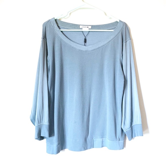 Lacoste Tops - Lacoste Blue blouse